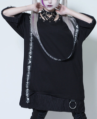 PUNKISH LOGO BELT BLACK ڲ԰ Ŀ 