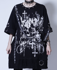 FILTH BLOOD PUNKISH LOGO BELT BLACK ڲ԰ Ŀ ~
