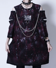 DEATH13 DESTROY PUNK CUSTOM ޯ Ŀ RED {گތn߲