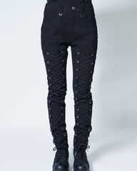 PUNKISH LACE UP ���� ��