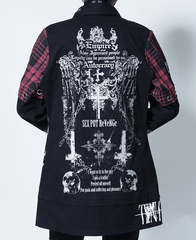 THSONE OF BONES SKULL DARK PUNKISH CHECK ��� �ެ��� ��+�������~��+���ް