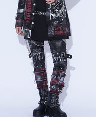 CUSTOM VICIOUS MURDER PUNKISH ZIP ���� ��+������