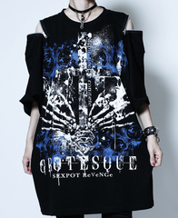 GROTESQUE SHOULDER ZIP BIG Ŀ  x {