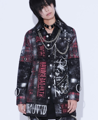 CUSTOM THSONE OF BONES SKULL DARK PUNKISH CHECK ��� �ެ��� ��+������ x �����ݼމ��H
