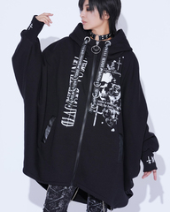 ROUGE CROSS PONCHO ZIP �߰� ��