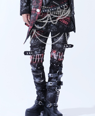 CUSTOM VICIOUS MURDER PUNKISH ZIP ���� ��