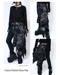 Custom Punkish Gauze Flap 