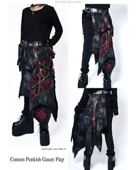 Custom Punkish Gauze Flap 