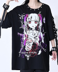 Bondage Wrist Lace Up Cutsew �����܂œV�g 