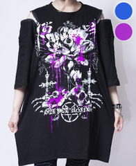 Shoulder Zip Big Cutsew �S�@ BODY �� Print Color ��+��