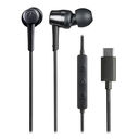 [INNER EAR HEADPHONE] audio-technica/��Ű�԰ͯ����/USB Type-C/ATH-CKD30C BK