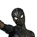 �̪��� No.308 MAFEX Spider-Man: No Way Home Spider-Man Black & Gold Suit