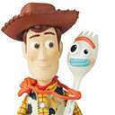 ިð̨ޭ UDF TOY STORY 4 WOODY & FORKY