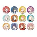 学園アイドルマスター 描き下ろし ボウリングシャツ Ver. トレーディング グリッター缶バッジ BOX