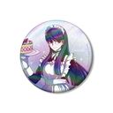 HUNDRED LINE -最終防衛学園- 描き下ろし 雫原比留子 メイド Ver. 75mmオーロラ缶バッジ