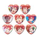 ラブライブ! スーパースター!! トレーディング 米女メイ オンリー 場面写 ハート型缶バッジ BOX