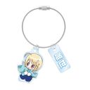 しゅごキャラ! 辺里唯世 ちびキャラ 2連ワイヤーアクリルキーホルダー