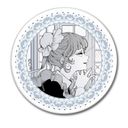 『恋せよまやかし天使ども』 レザーバッジ (丸形) デザイン D