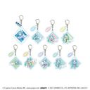 パーツ付きアクリルキーホルダー 「初音ミク×シナモロール」 03 / ブラインド (全9種) (コラボ イラスト) BOX