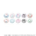 缶バッジ 「お文具といっしょ×サンリオキャラクターズ」 01 / ブラインド (全10種) (コラボ イラスト) BOX