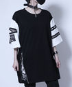 ZIP DETAIL デザイン カットソー