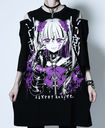 刺激 SHOULDER ZIP BIG カットソー
