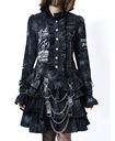 Custom Vandal Queen Black Gauze Frill Onepiece
