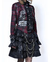 Custom Vandal Queen Check Gauze Frill Onepiece